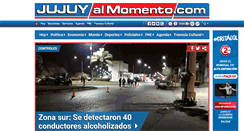 Desktop Screenshot of jujuyalmomento.com